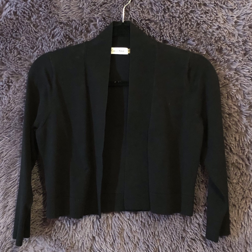 Calvin Klein Cropped Cardigan